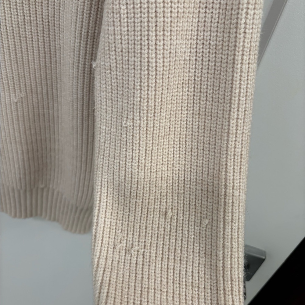 Z Supply Jayce 3/4 Zip Sweater in Oatmeal Size XS - Picture 7 of 13